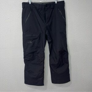 North Face Dryvent Snow Pants Mens Sz Large Black Vented Snowboard Ski Pant
